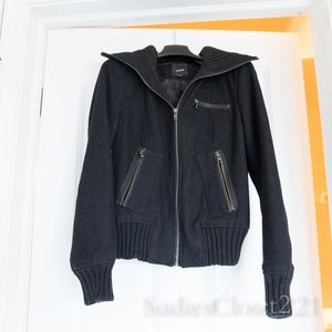Express Black Bomber Jacket XS